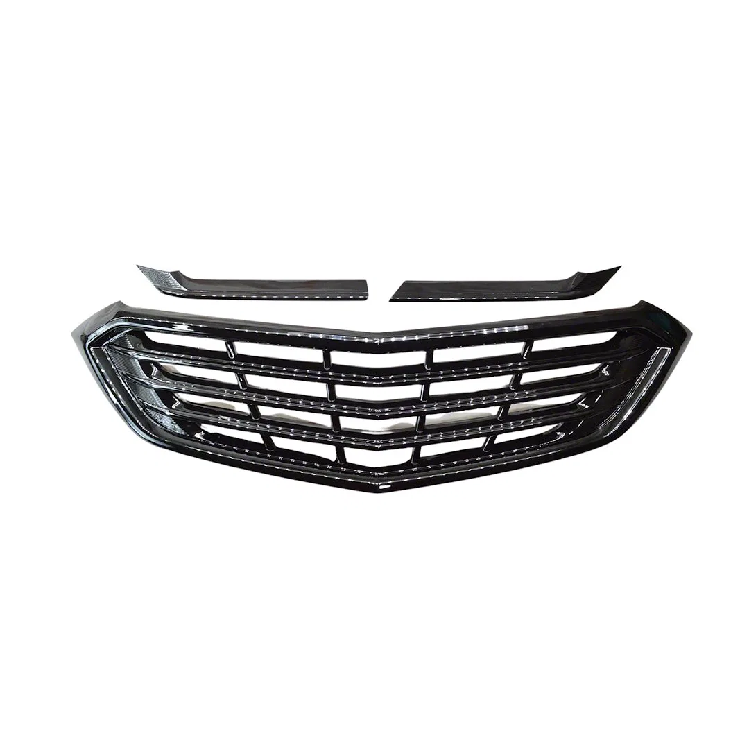 IWCGI502BLK – COAST2COAST Grille Insert, Grill Overlay Bar OEM Look Painted Gloss Black ABS Plastic